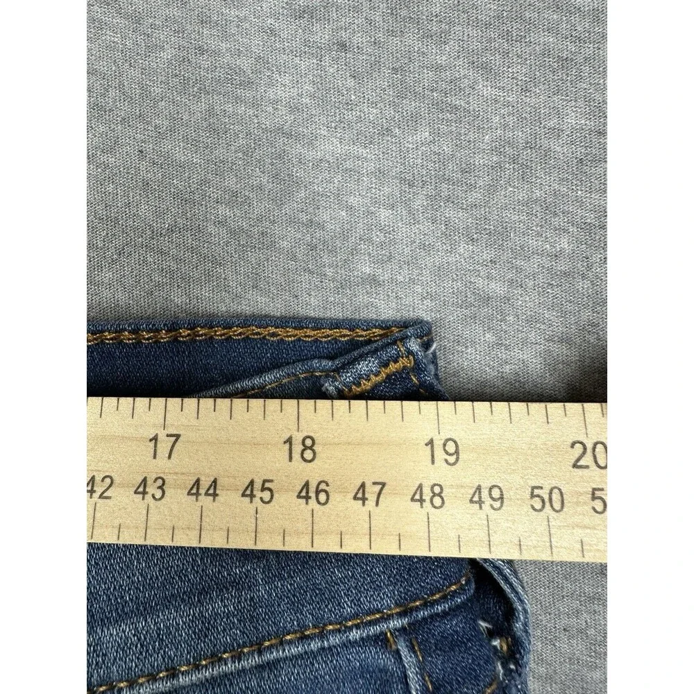 True‎ Religion Section Skinny Flap Pocket Men’s Blue Jeans Size *ALTERED 36x26